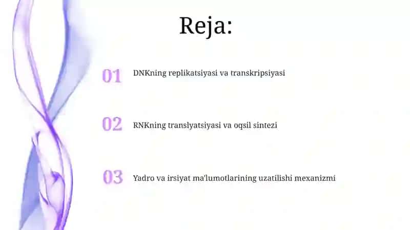 Oqsil Sintezi va Uning Ahamiyati 2