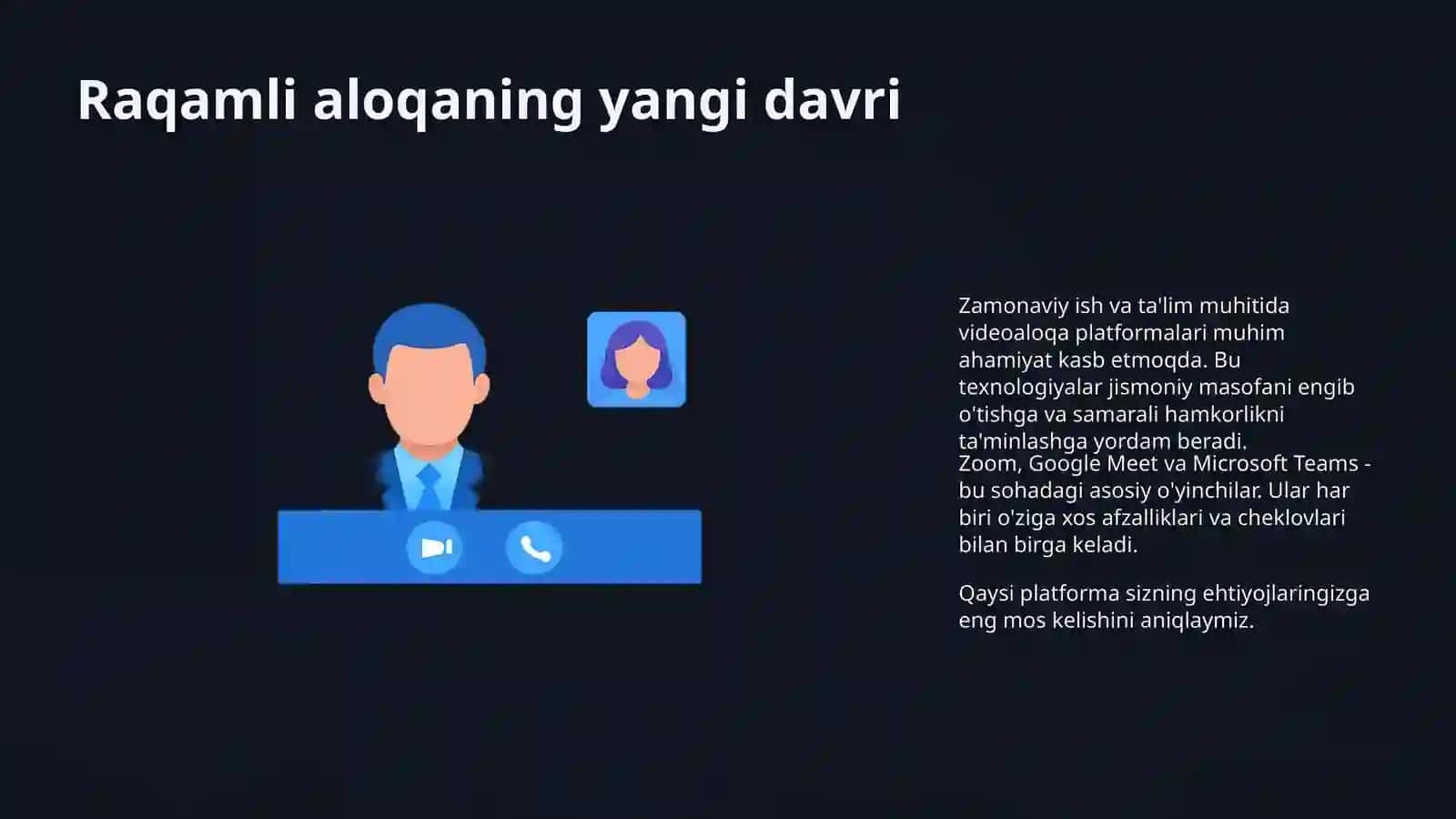 Online dars o'tish platformalari 2