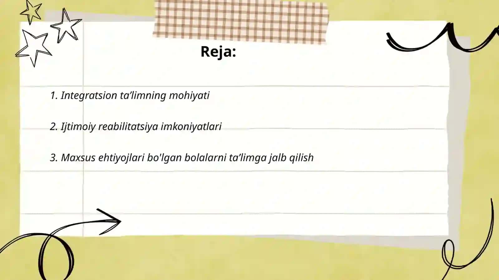 Integratsion taʼlim va ijtimoiy reabilitatsiya 2