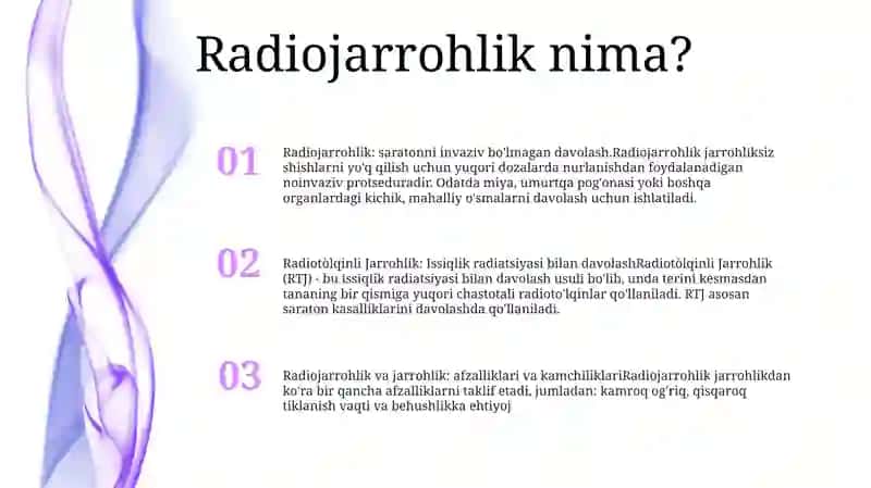 Radiotòlqinli Jarrohlik 2