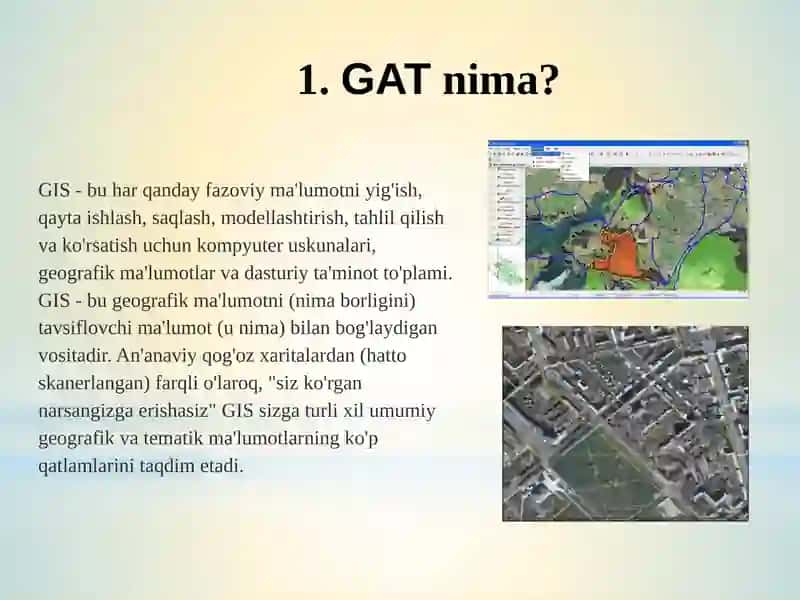 Geoaxborottizimlari(GAT) 2