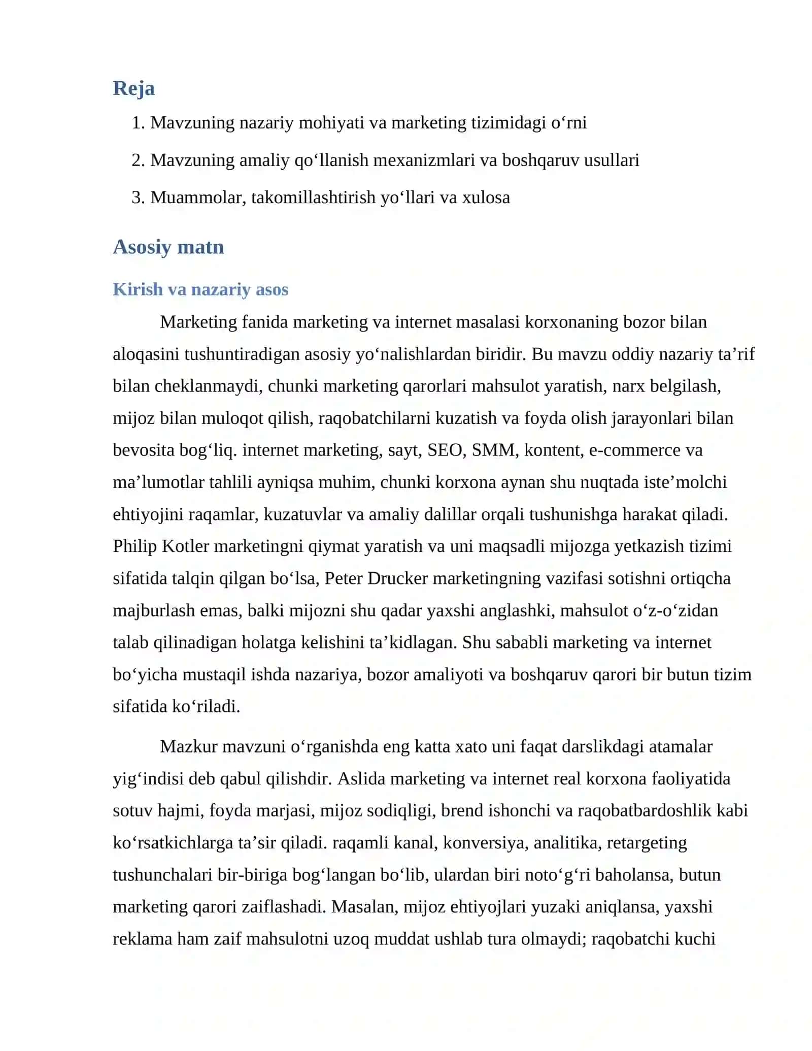 Marketing va internet 2