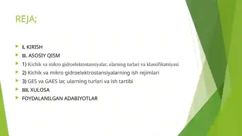 O‘zbekistondagi kichik gidroelektrostansiyalar 2