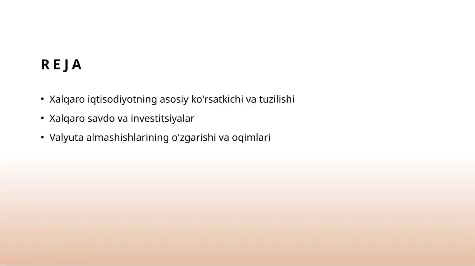 Xalqaro iqtisodiyot 2