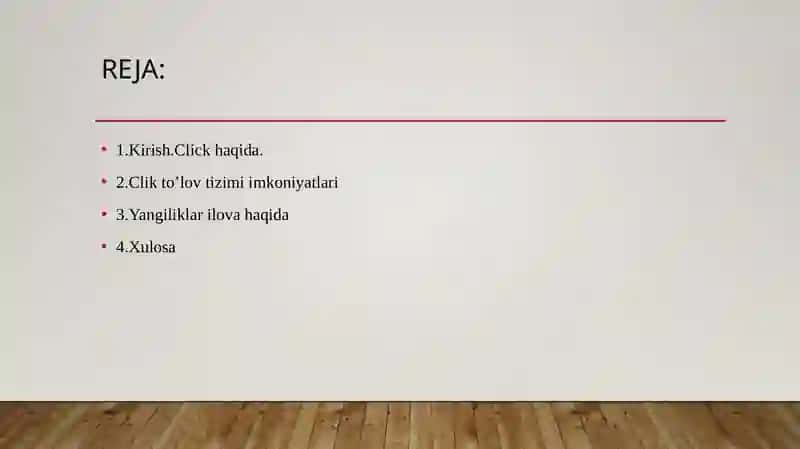 Click to’lov tizimi 2