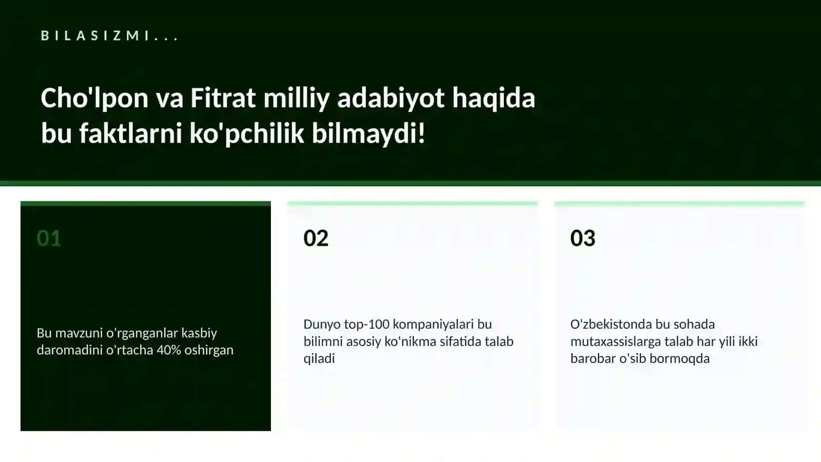 Cho'lpon va Fitrat milliy adabiyot 2