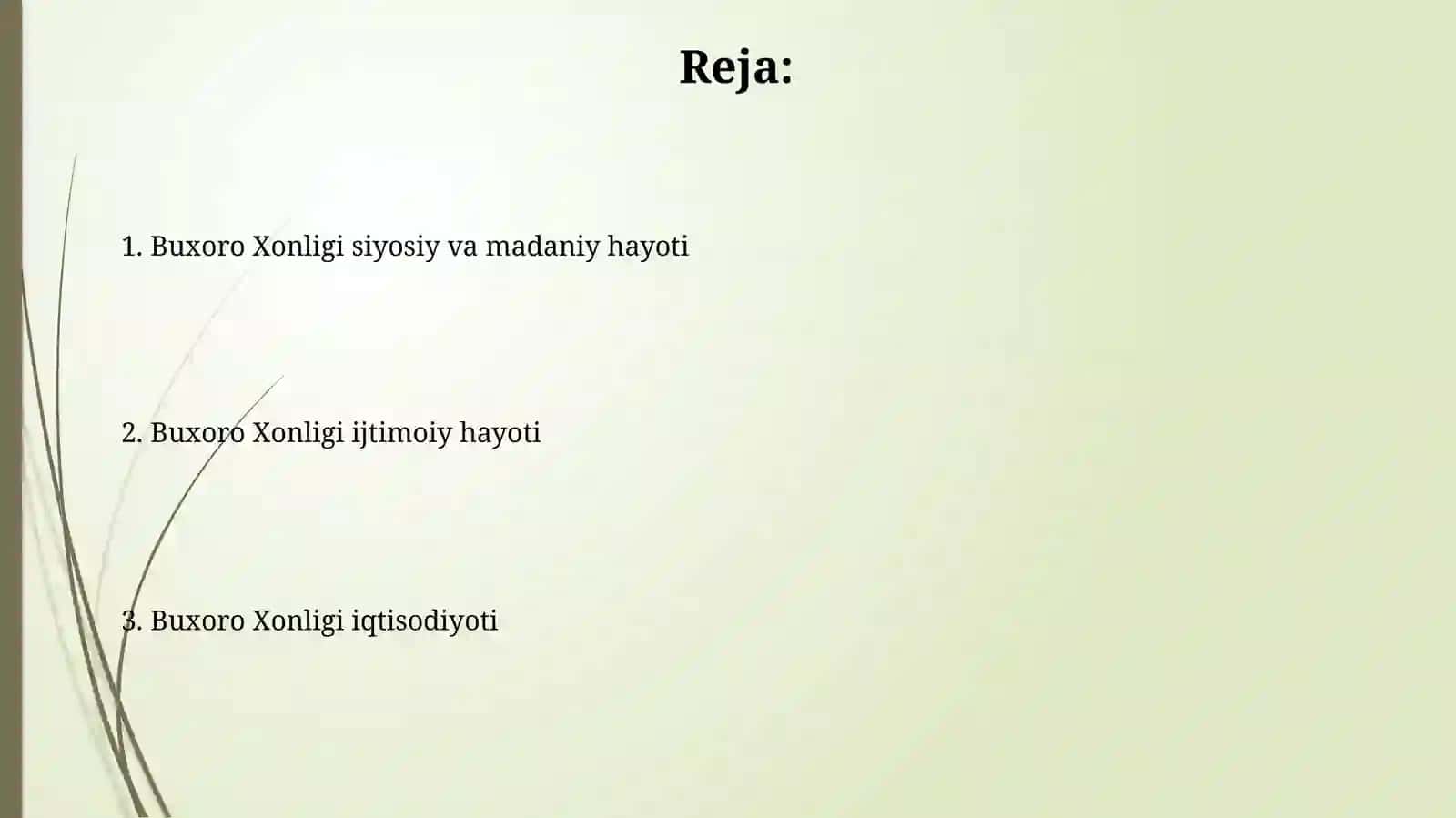 Buxoro xonligining iqtisodiy ijtimoiy madaniysiyosiyxayoti 2