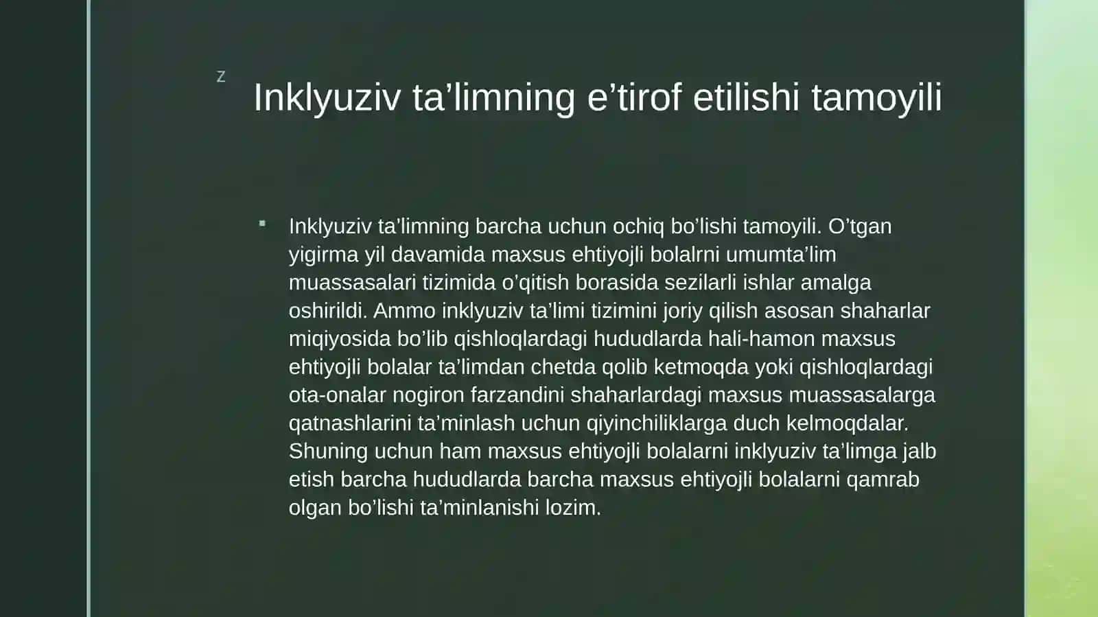 Inklyuziv ta'lim 2
