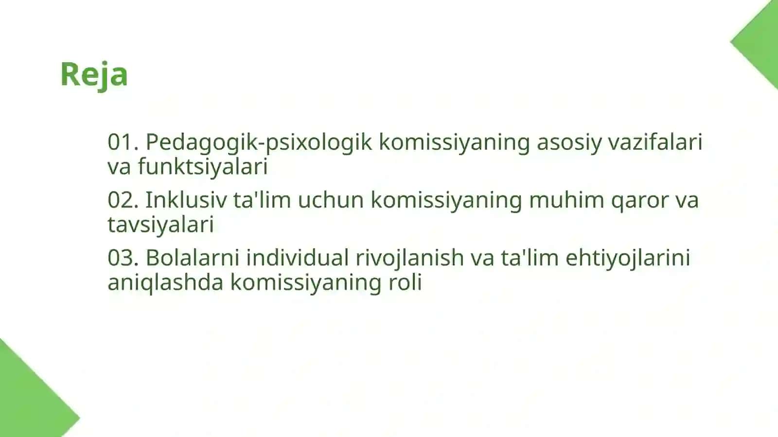 Pedagogik-psixologik komissiya vazifalari 2