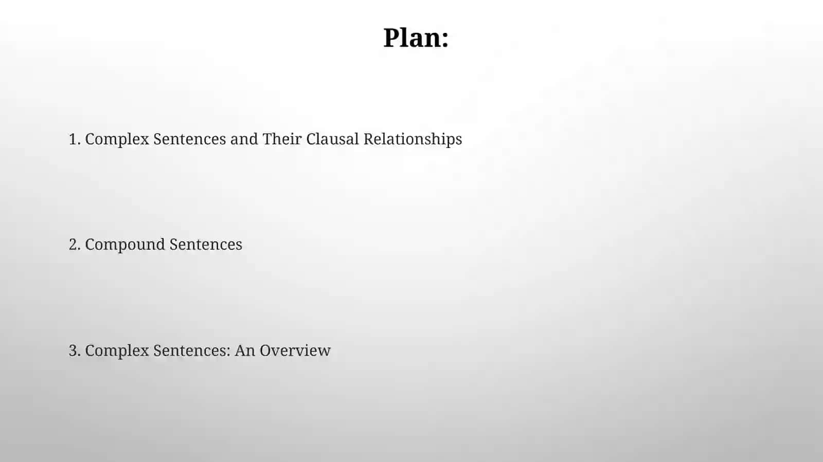 Complex Sentences (Compound and Composite sentences) 2