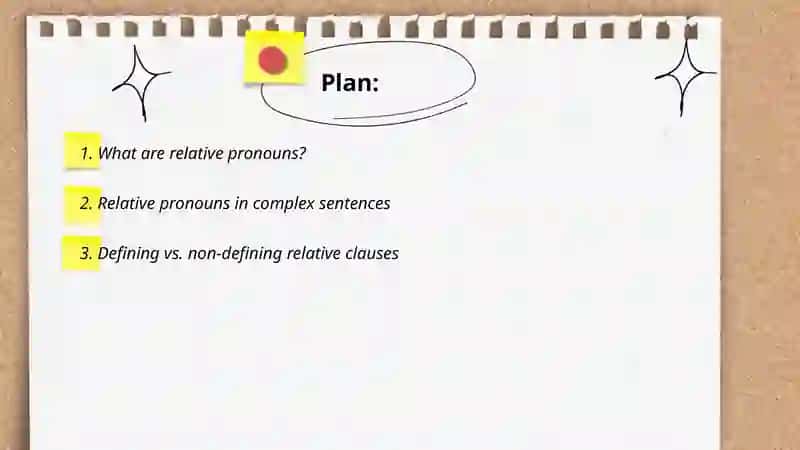 Relative pronouns 2