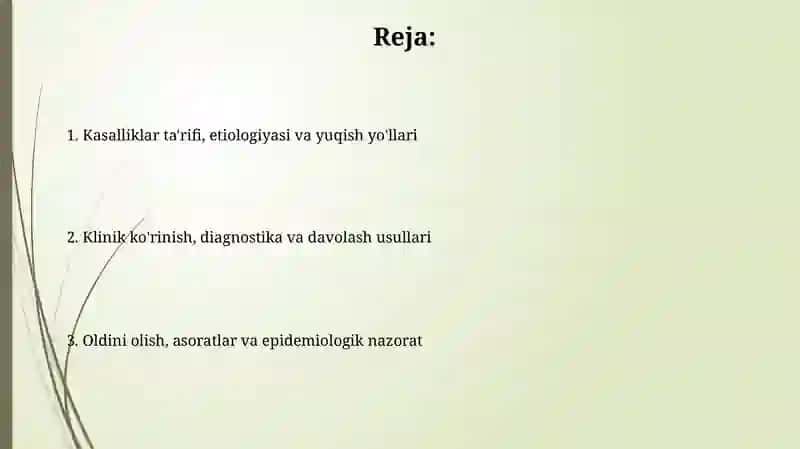 Difteriya va Qizamiq kasalliklari 2