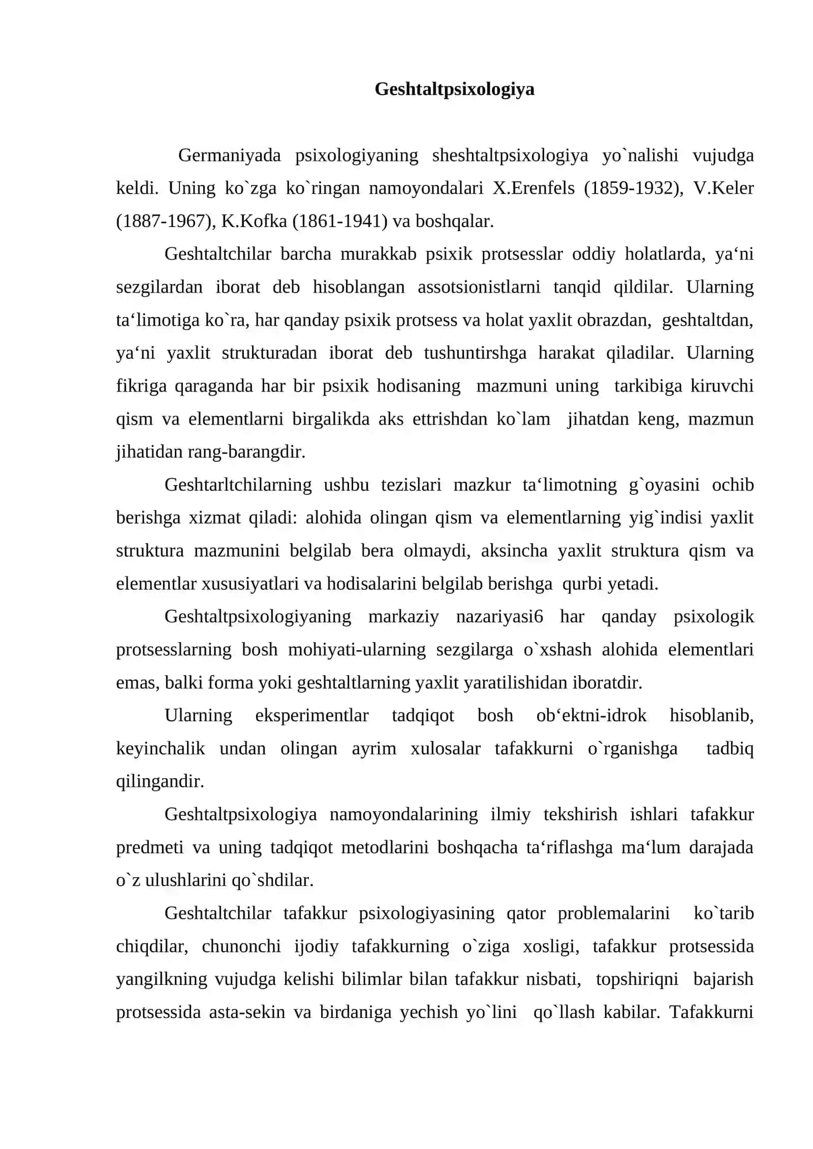 Psixologiya maktablari 2