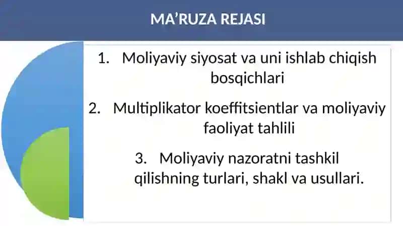 Moliyaviy menejmentni instrumentlari 2