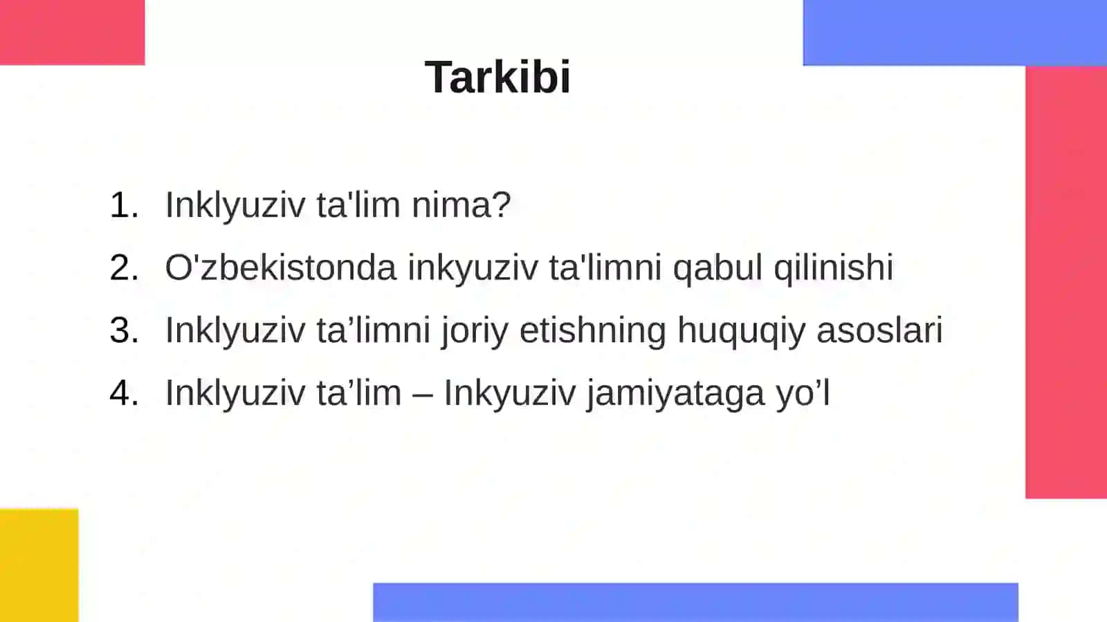 Inklyuziv ta'lim falsafasi 2