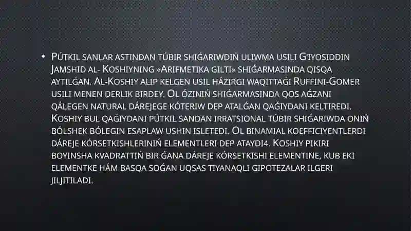 Arifmetika gilti 2