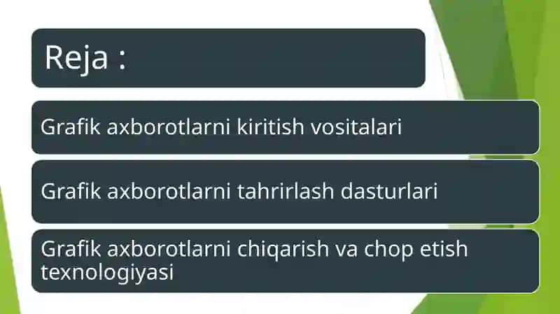 Tuzuvchi: Toshtemirov Xojiakbar 2