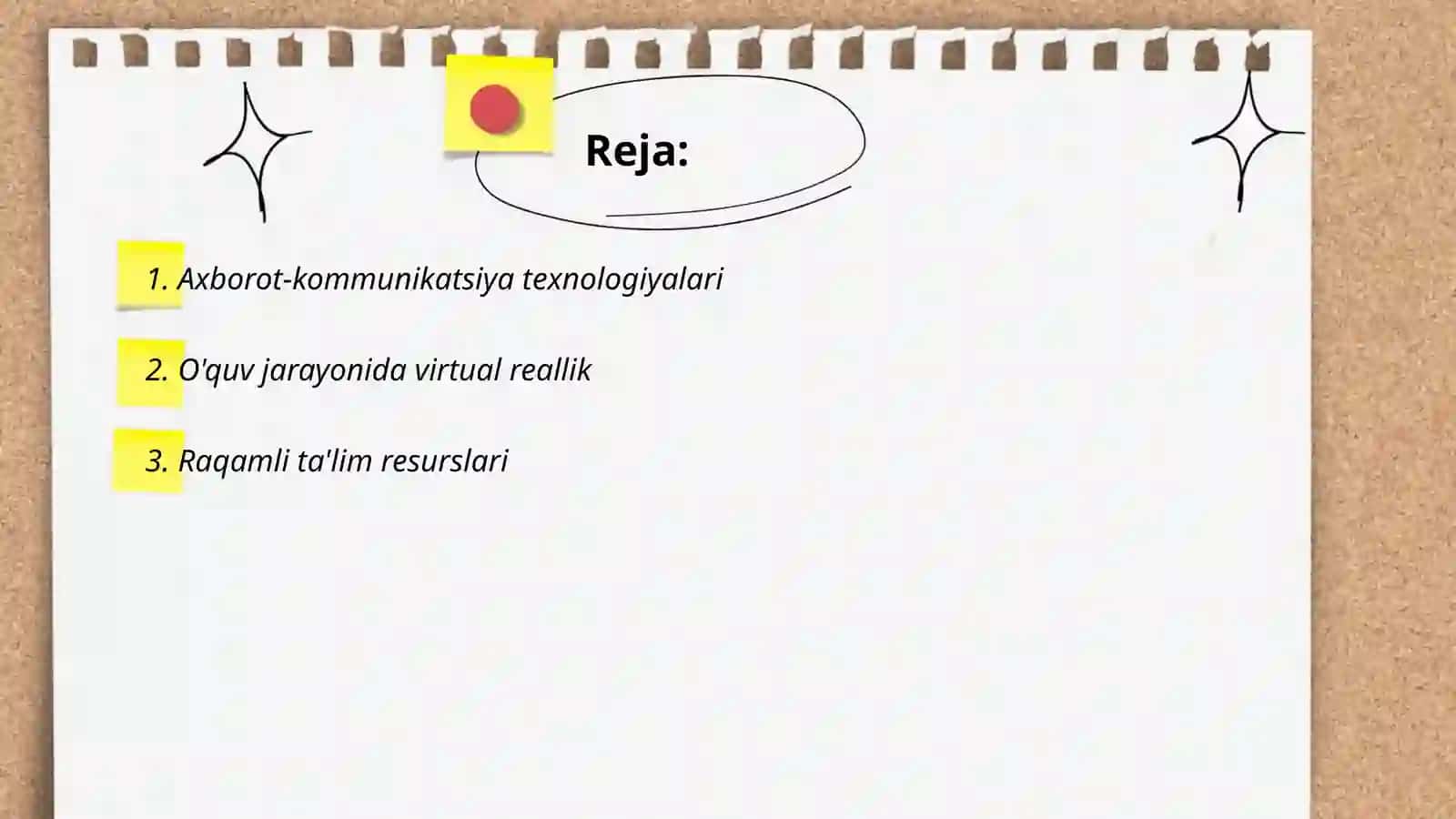 Zamonaviy Texnologiyalar 2