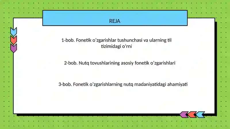 Nutqtovushlarining fonetiko‘zgarishlari 2