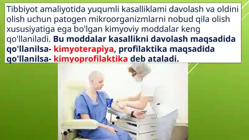 Kimyoterapevtik preparatlar va antibiotiklar 2
