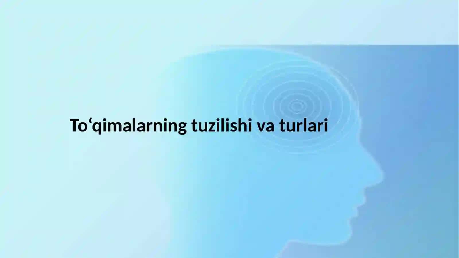 To‘qimalarning tuzilishi va turlari 2