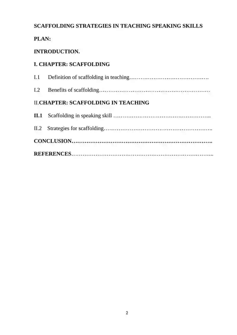 SCAFFOLDING STRATEGIES IN TEACHING SPEAKING SKILLS 2