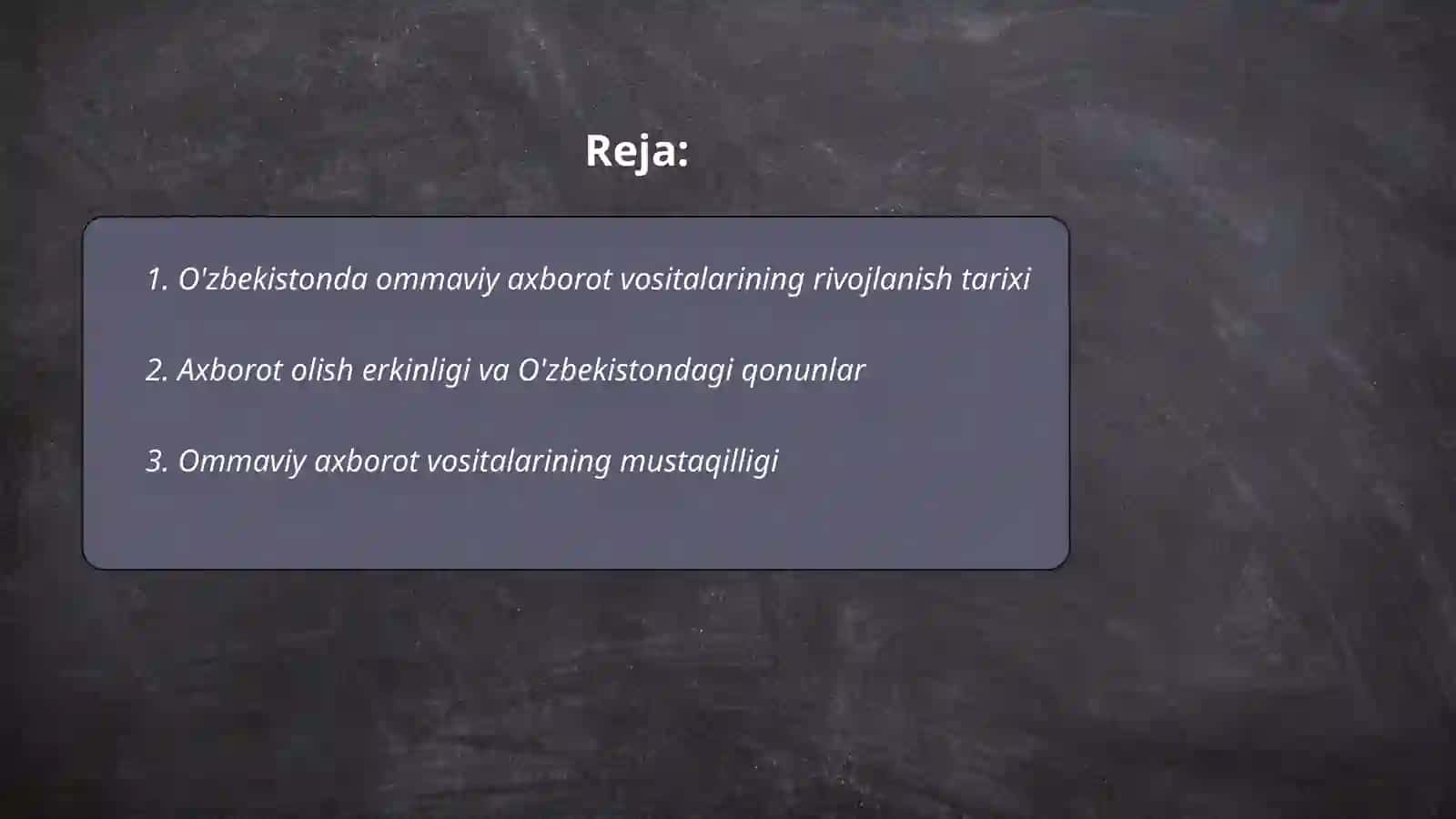 O'zbekistonda ommaviy axborot vositalarining rivojlanish tarixi 2