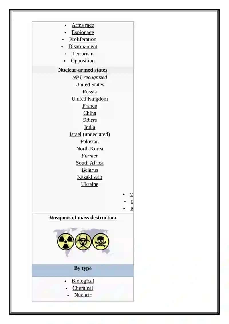Nuclear weapons 2
