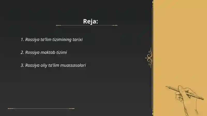 Rossiya ta'lim tizimi 2