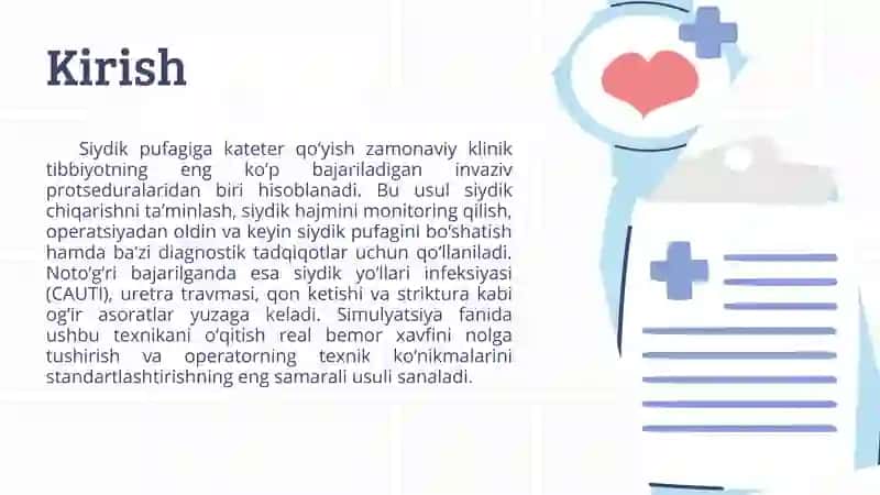 SIIYDIK QOPIDA KATETER QO‘YISH TEXNIKASI 2