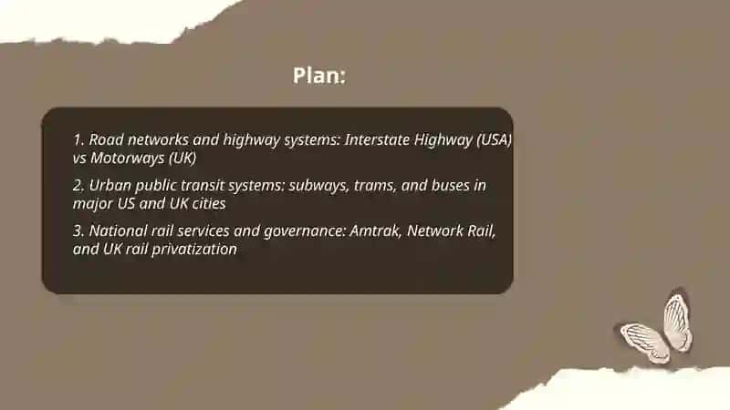 Transportation of USA and UK 2