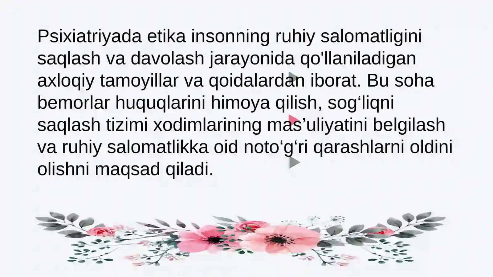 Psixiatriyada etika. Stigma 2