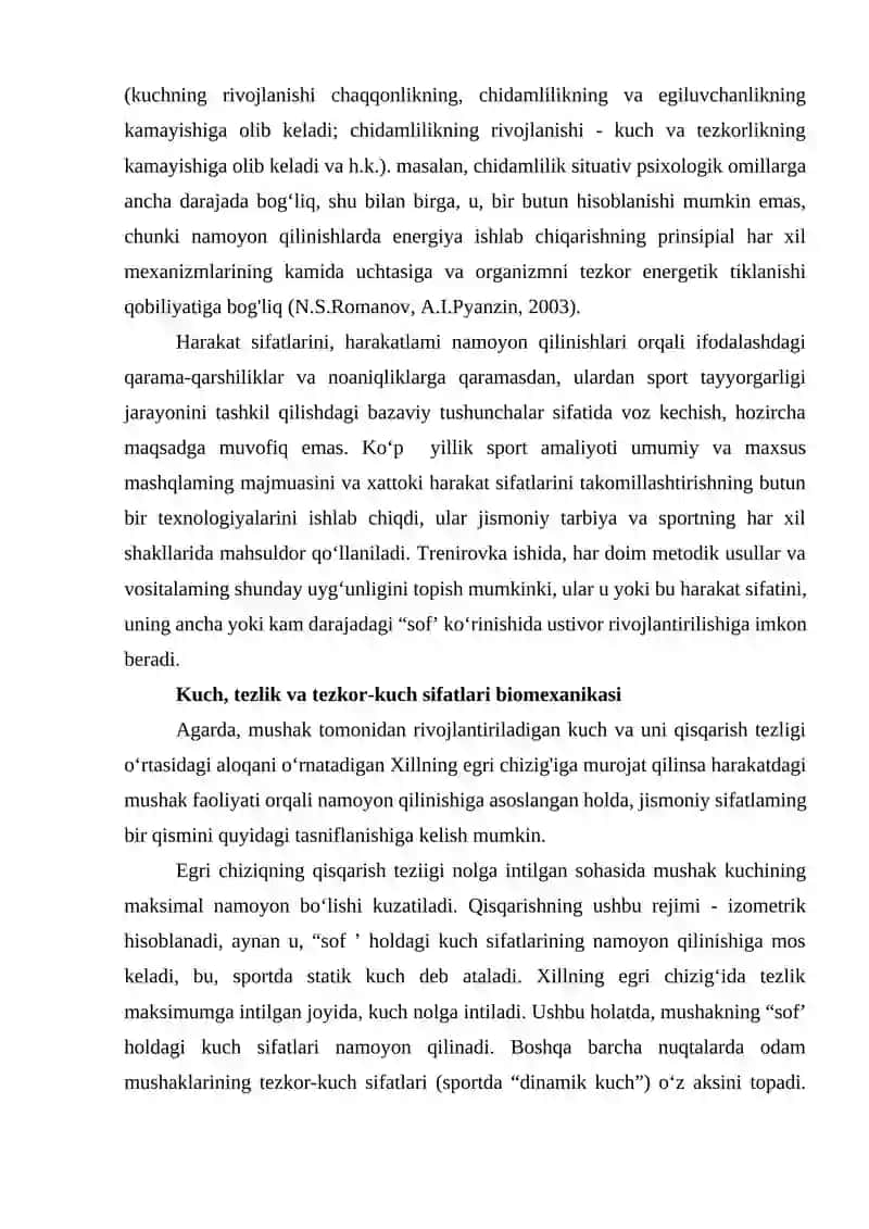 Odamning harakat sifatlari biomexanikasi 2