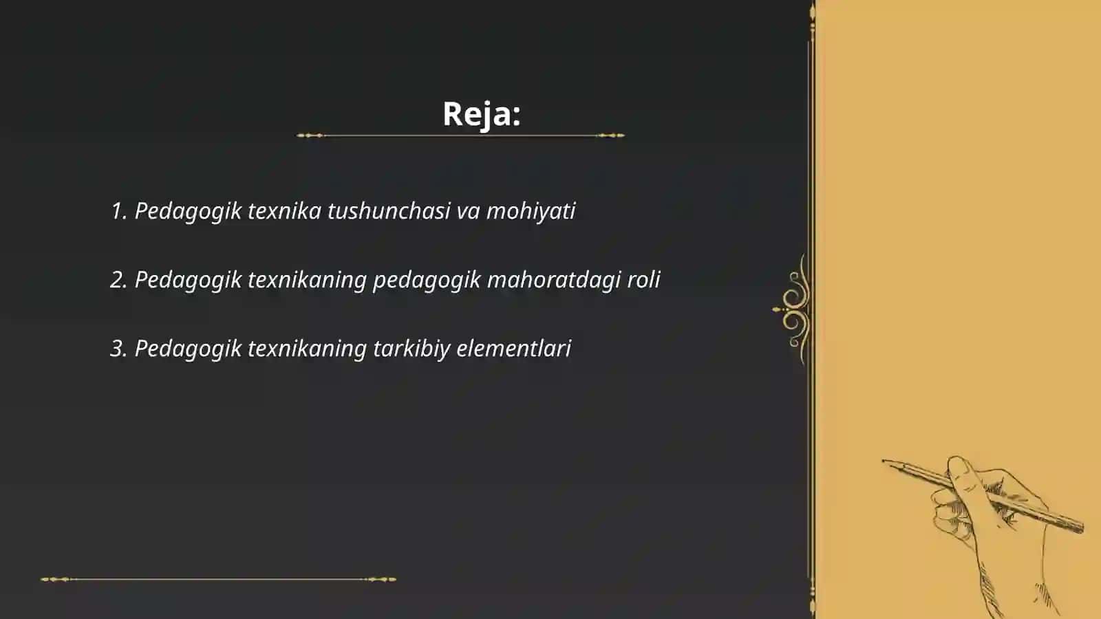 Pedagogik texnika 2