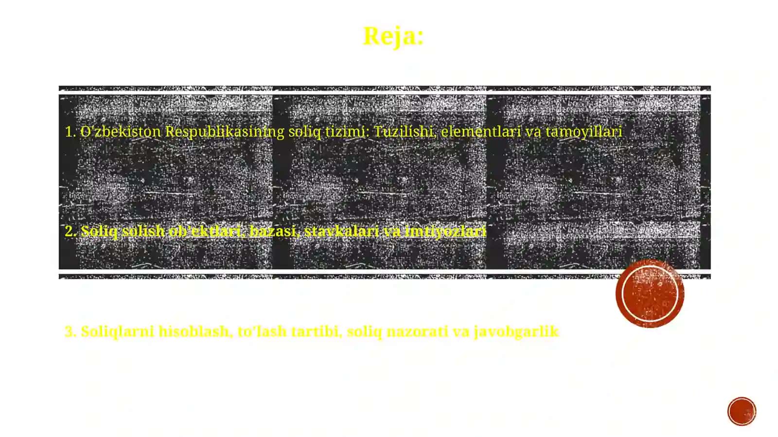 Soliq Qonunchiligi va Soliq Tizimi 2