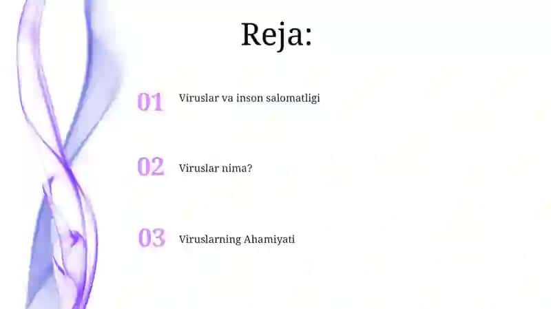 Viruslar va ularning ahamiyati 2