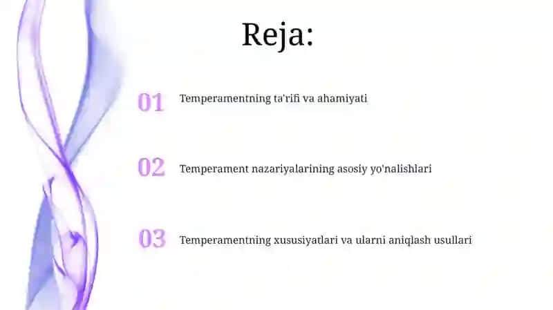 Temperament va uning nazariyasi 2