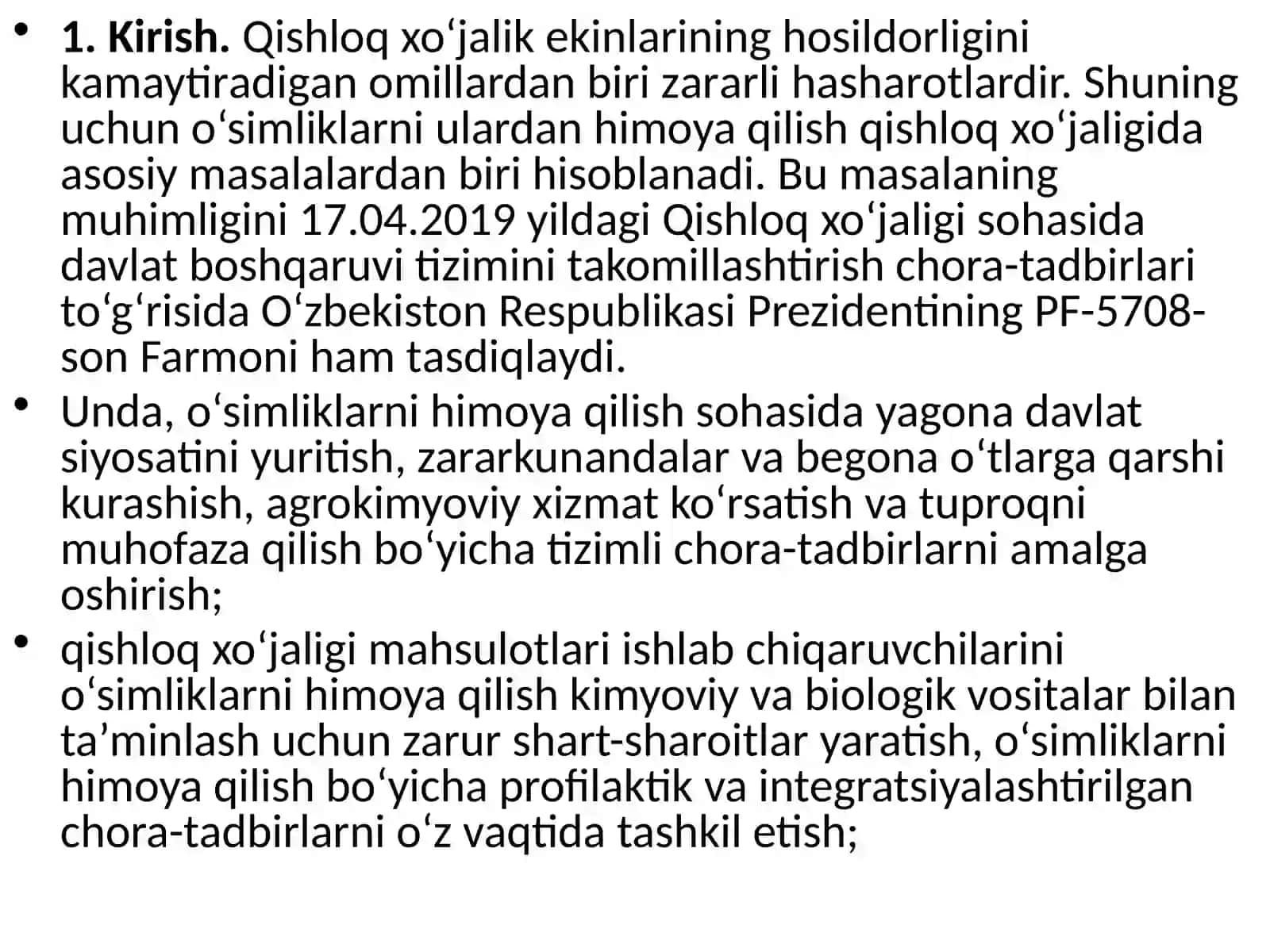 Entomologiya faniga kirish 2