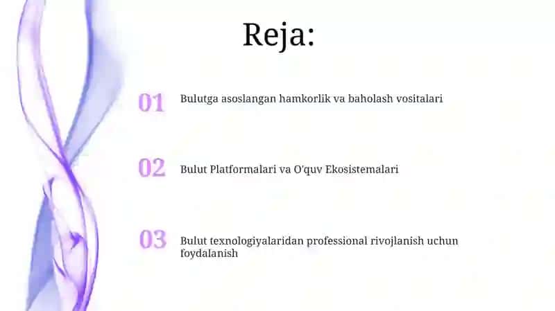 Bulut texnologiyalari va ta'lim 2