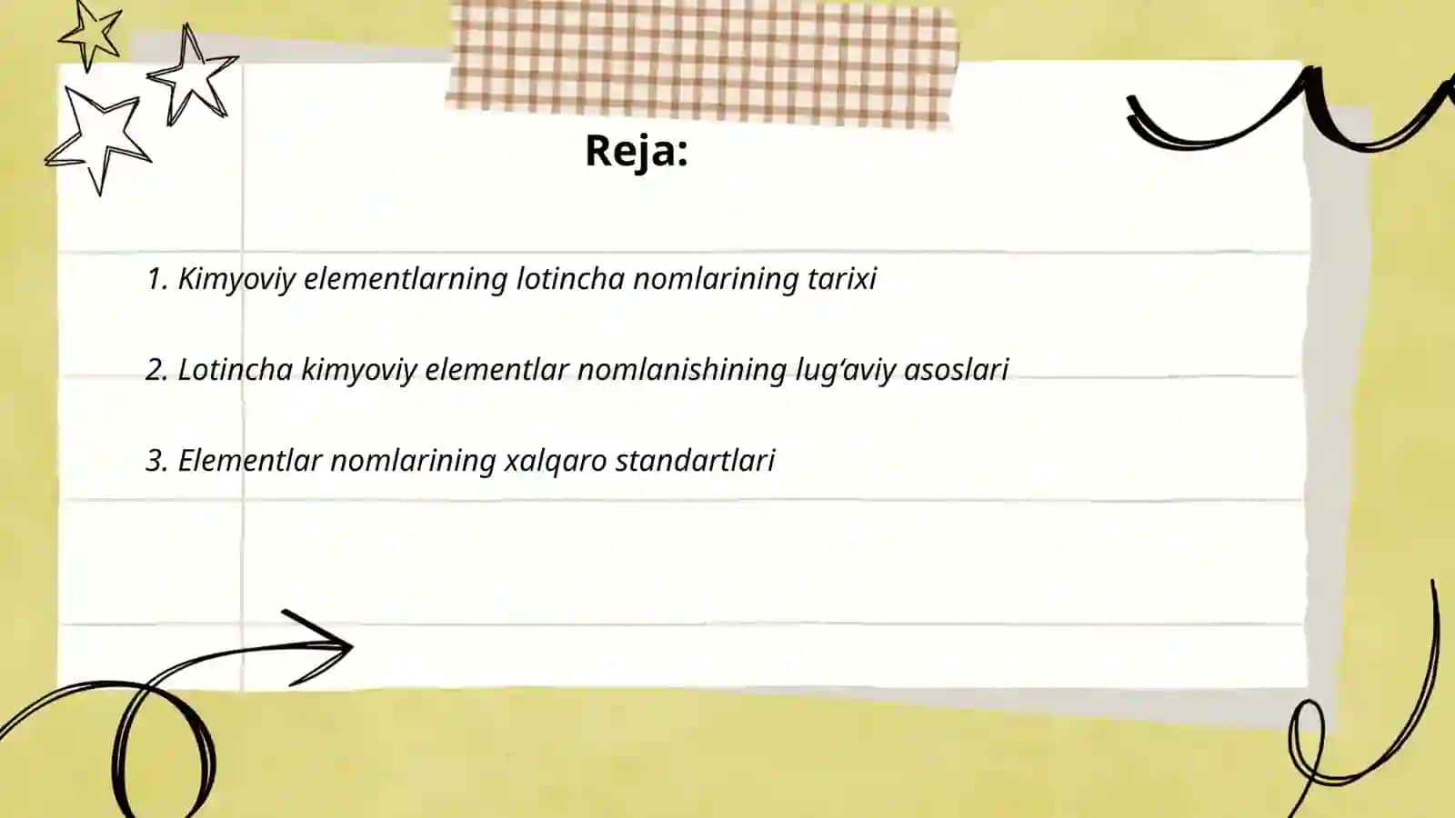 Kimyoviy elementlarning lotincha nomlanishi 2