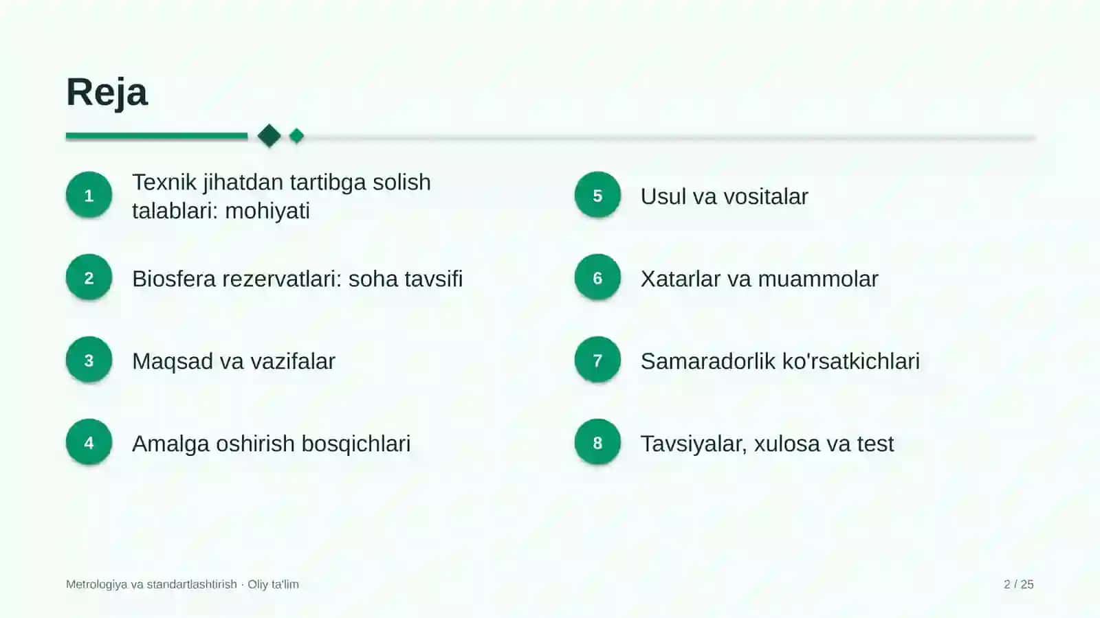 biosfera rezervatlarida texnik jihatdan tartibga solish talablari 8853 2
