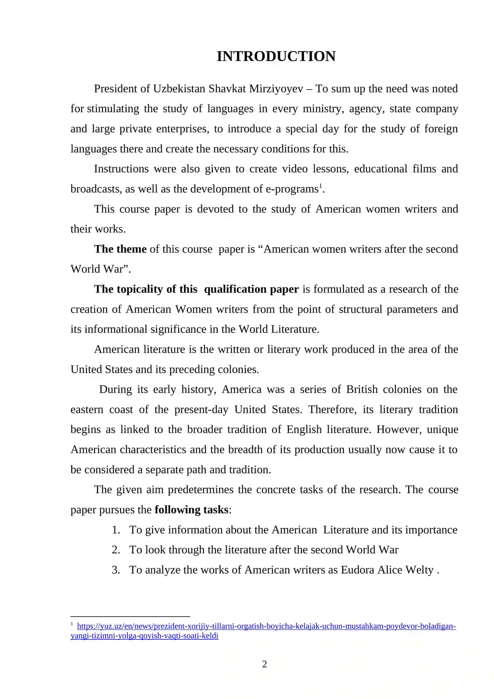 The second world war in american literature 2