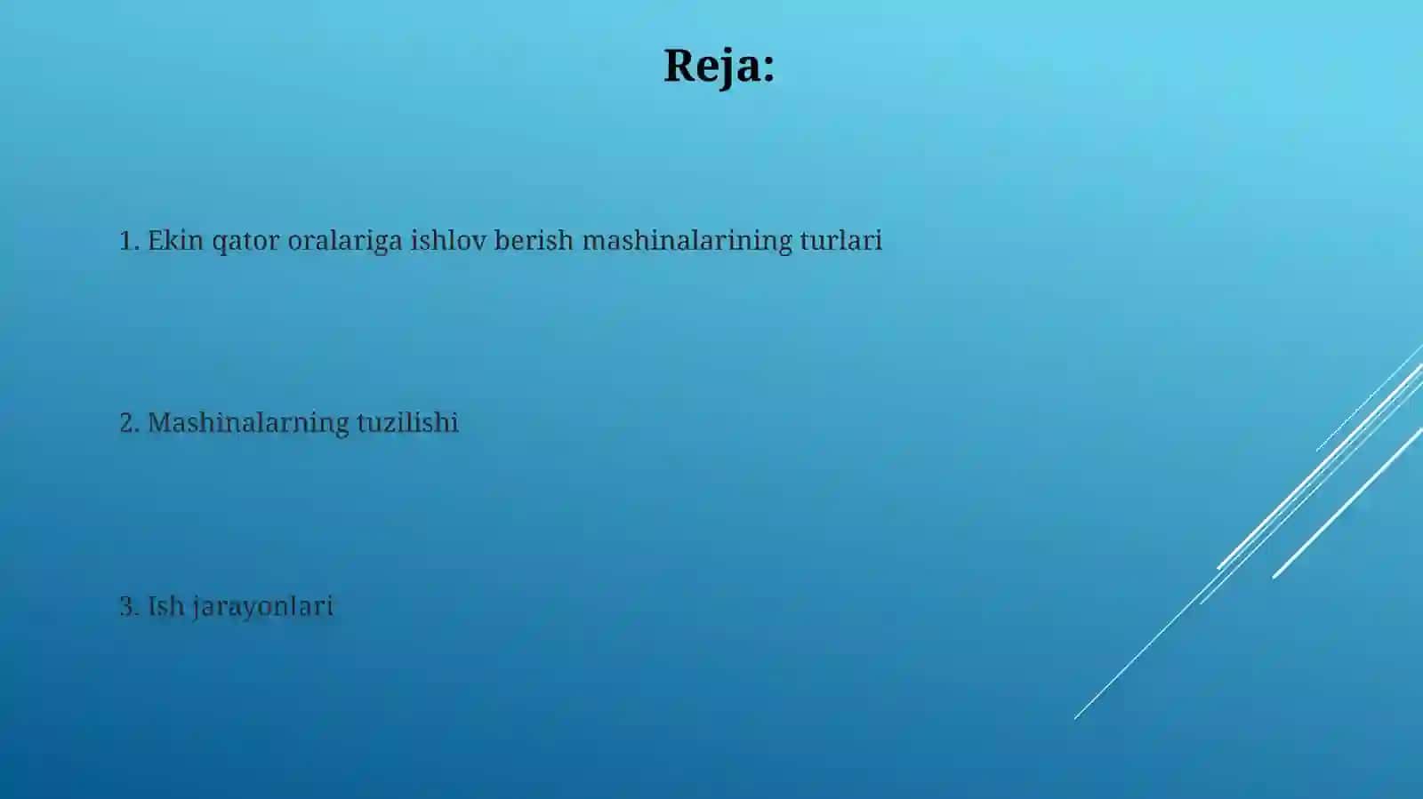 Ekin qator oralariga ishlov berish mashinalari 2