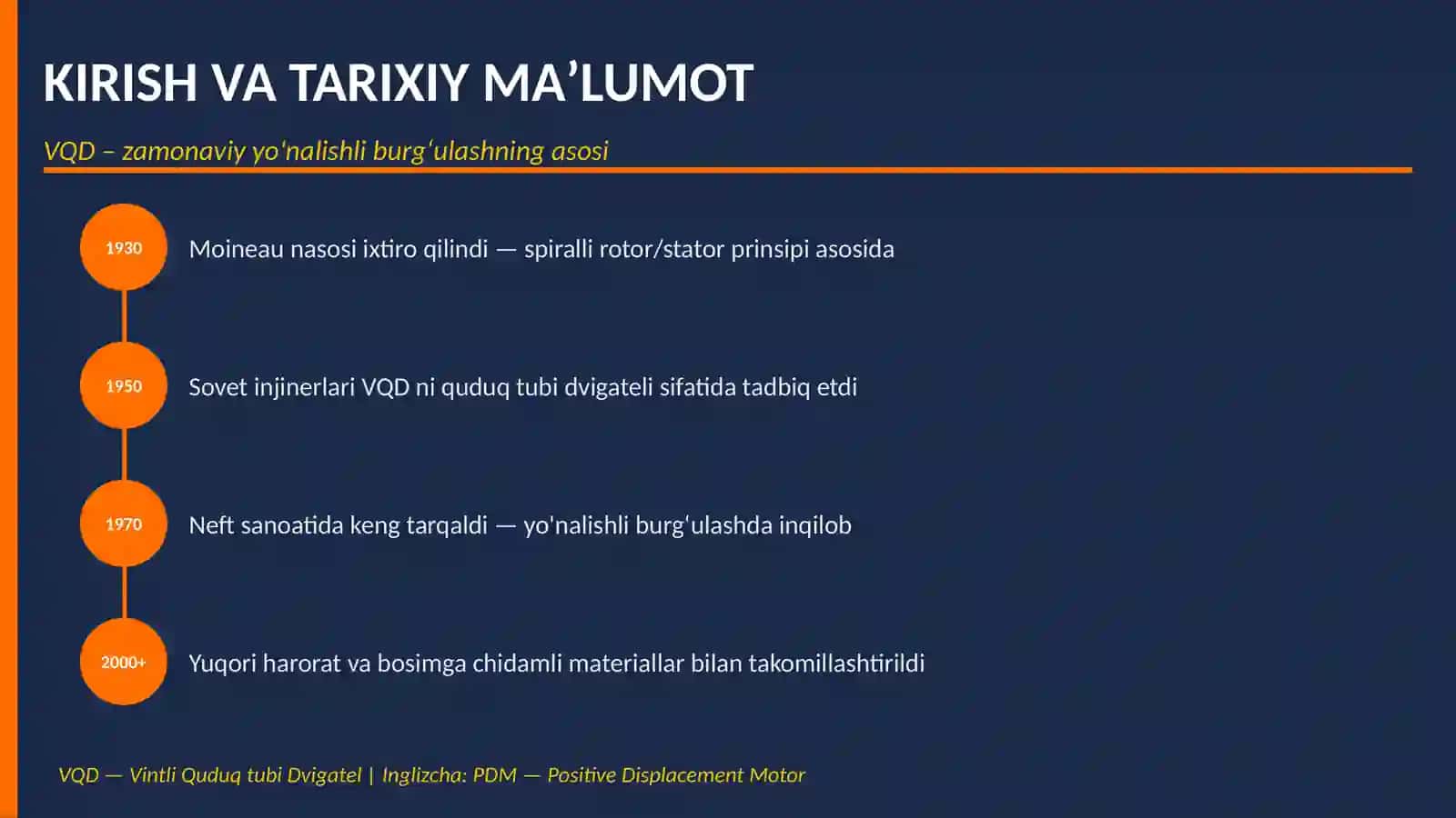 Vintli quduq tubi dvigatellari taqdimot 2