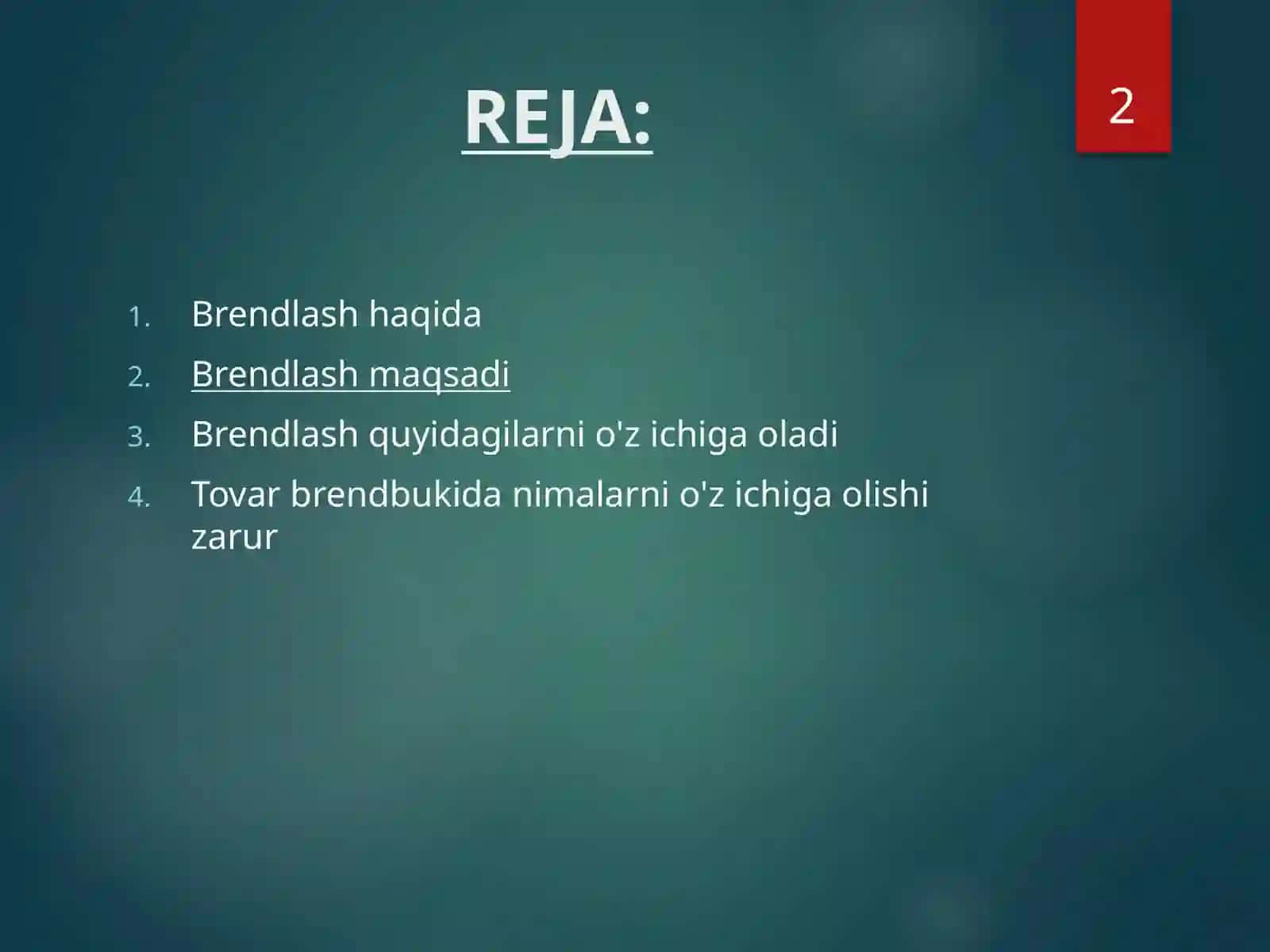 BRENDNING HUQUQIY ASOSLARI 2