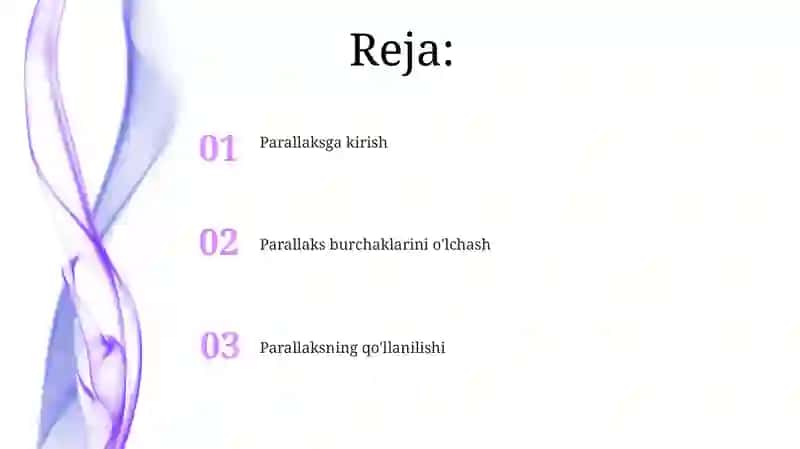Parallax o'lchovining kelajagi 2