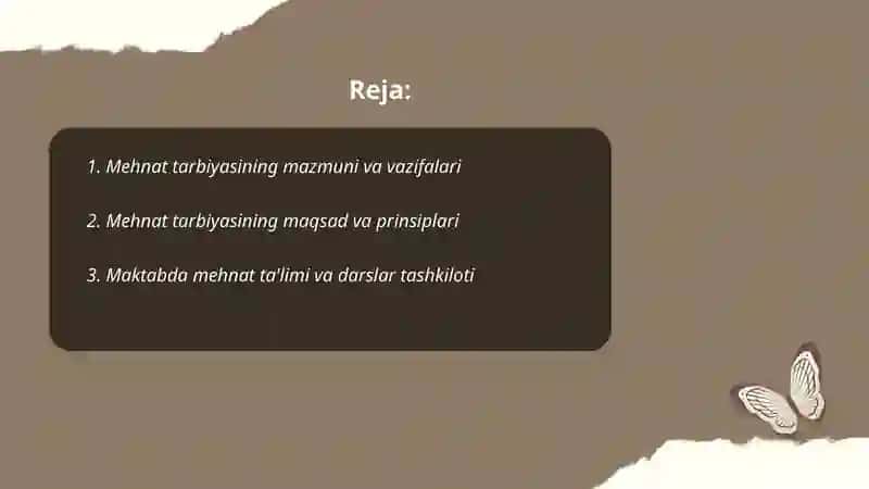 Mehnat tarbiyasi 2