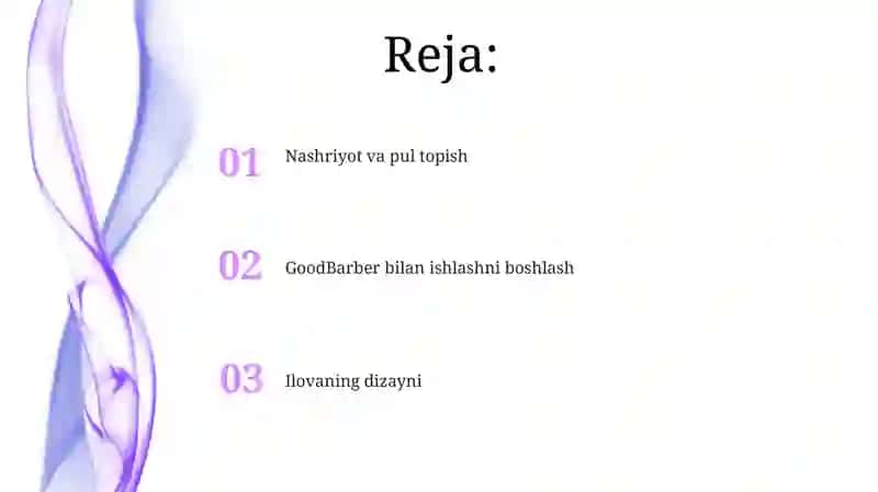 Ilovaning dizayni 2