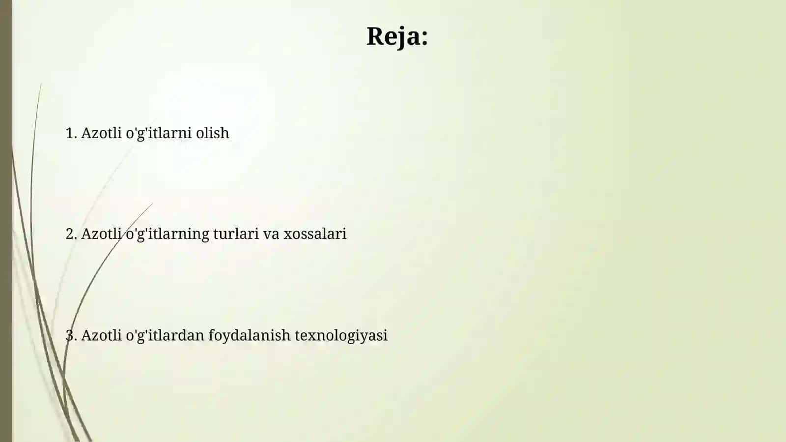 Amidli o‘g‘itlarning olinishi vaishlatilishi 2