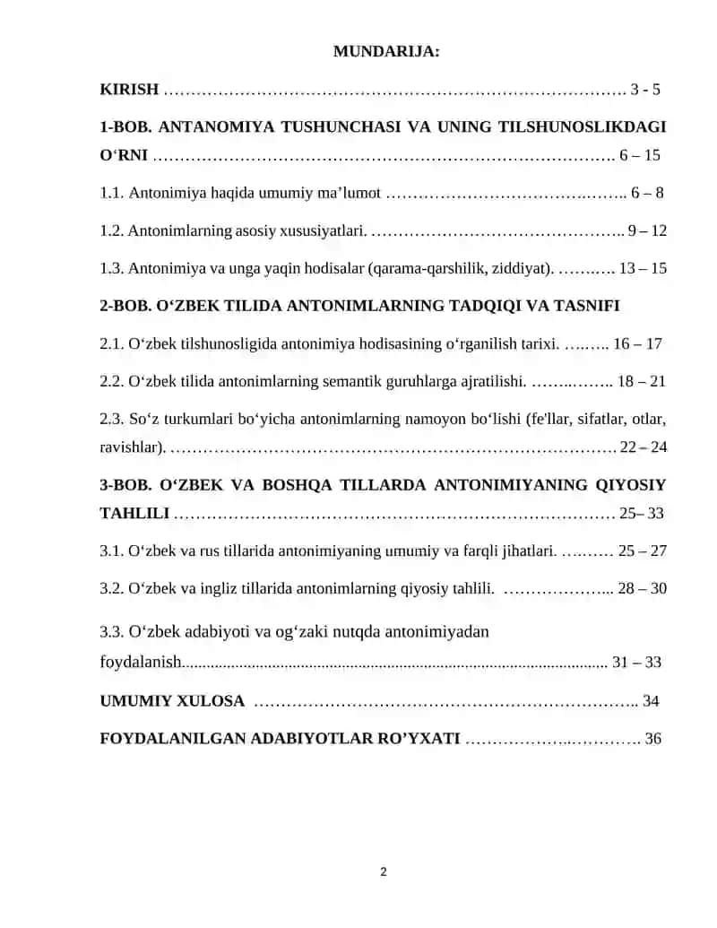 O‘ZBEK TILSHUNOSLIGIDA ANTONIMIYA HODISASI TALQINI 2